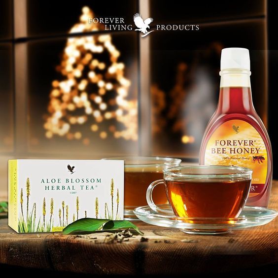 دمنوش شکوفه های آلوئه ورا فوراور