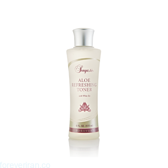 تونر بازسازی کننده پوست آلوئه سونیا (حاوی چای سفید) Sonya Aloe Refreshing Toner
