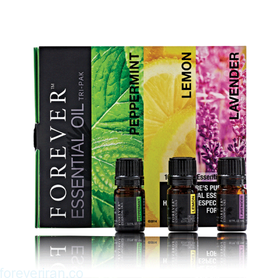 بسته 3 تایی روغن های حیاتی فوراور Forever Essential Oils Tri-Pak