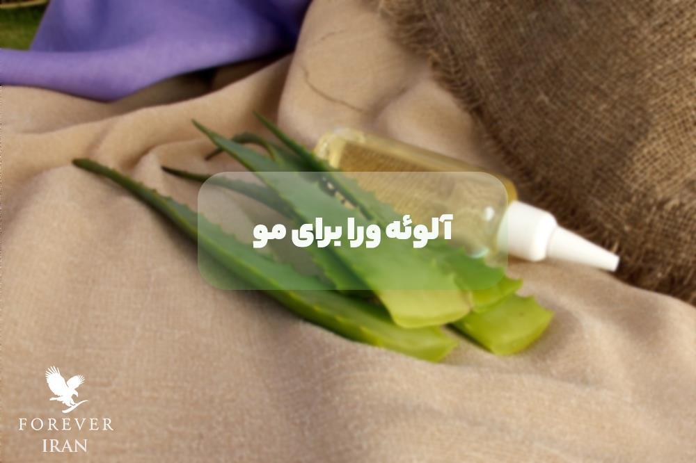 طرز استفاده آلوئه ورا برای مو