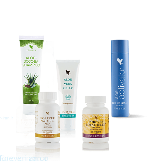 محصولات فوراور برای ریزش مو و طاسی	